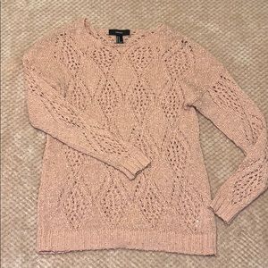 Pink knitted Sweater
